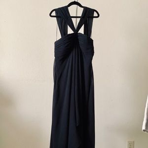 Dress 100% Silk / Size 12 / Black